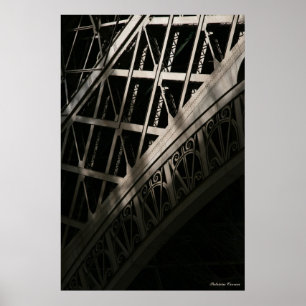 Pôster Eiffel na sombra