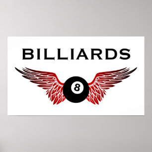 Pôster eightball do vôo