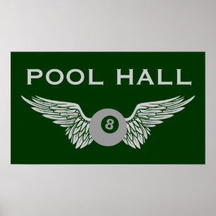 Poster eightball do vôo