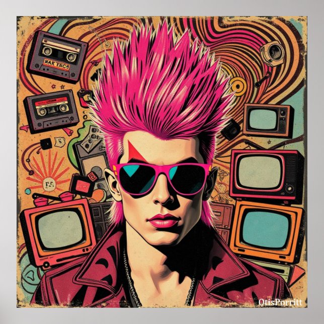 POSTER EIGHTIES (Frente)