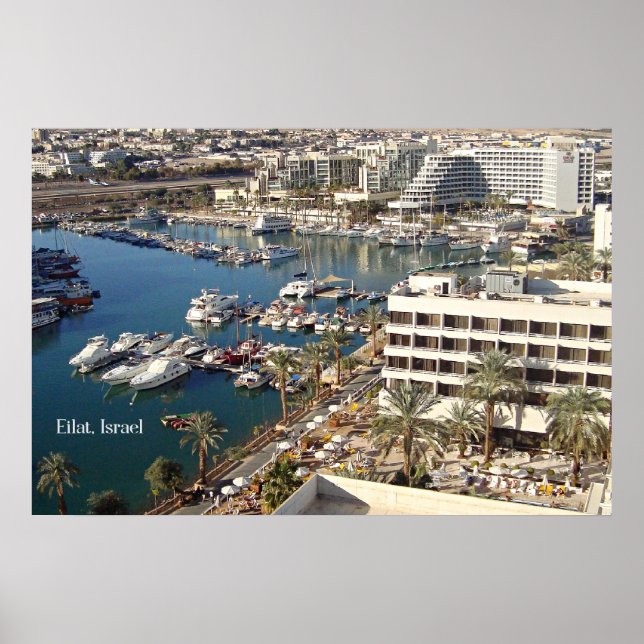 Poster Eilat, Israel (Frente)