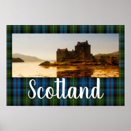 Poster Eilean Donan Castle Scotland