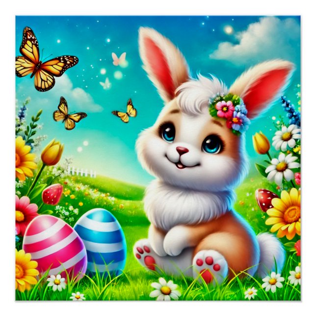 Pôster Ein glücklicher Hase (Frente)