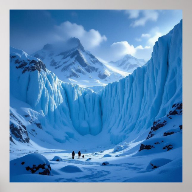 Poster „Eismauer – Das Ende der bekannten Welt“ (Frente)