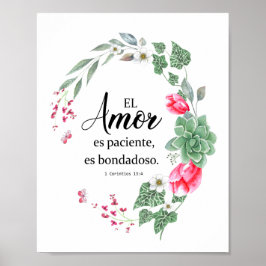 Poster El amor es paciente Póster