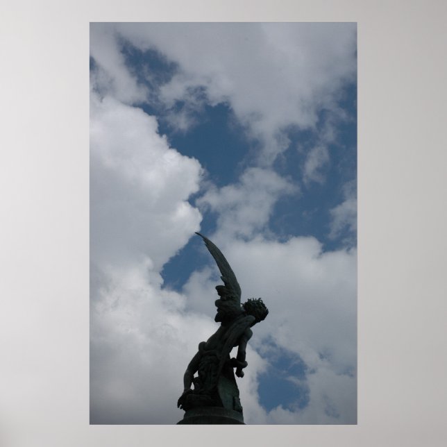 Poster El Angel Caido (Frente)