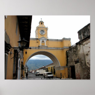 Pôster EL Arco, La Antígua, Guatemala