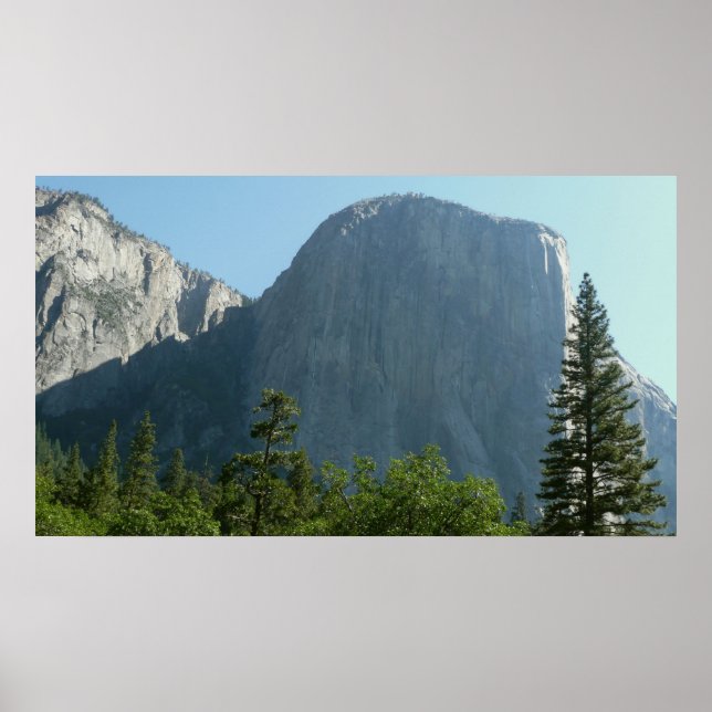 Poster El Capitan do Parque Nacional de Yosemite (Frente)