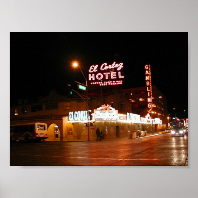 Poster El Cortez Las Vegas (Frente)