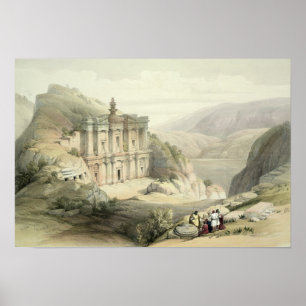 Poster EL Deir, PETRA
