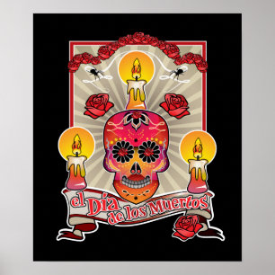 Pôster EL Diâmetro De Los Muertos - dia do morto