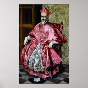 Poster El Greco Fernando cardinal Niño de Guevara