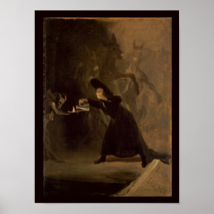 Pôster EL Hechizado de Francisco Jose de Goya y Lucientes