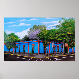 Pôster EL Museum Azul