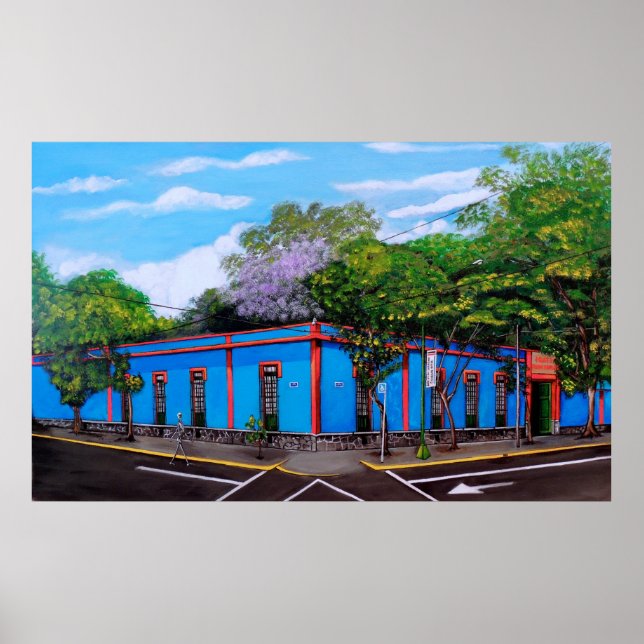 Pôster EL Museum Azul (Frente)