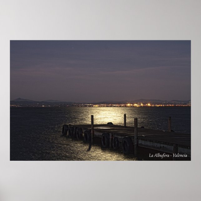 Pôster El Palmar Valencia España Albufera (Frente)