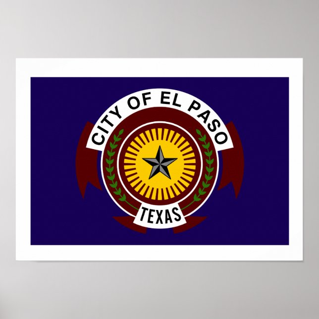 Poster El Paso, Texas (Frente)