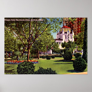 Pôster El Paso, Texas Plaza 1940