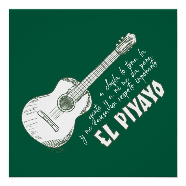 Pôster El Piyayo (Frente)