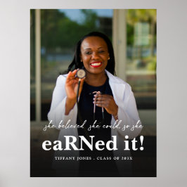 Poster Ela Acreditava Que Podia Fazer Graduação De Foto E