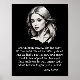 Poster Ela caminha de beleza