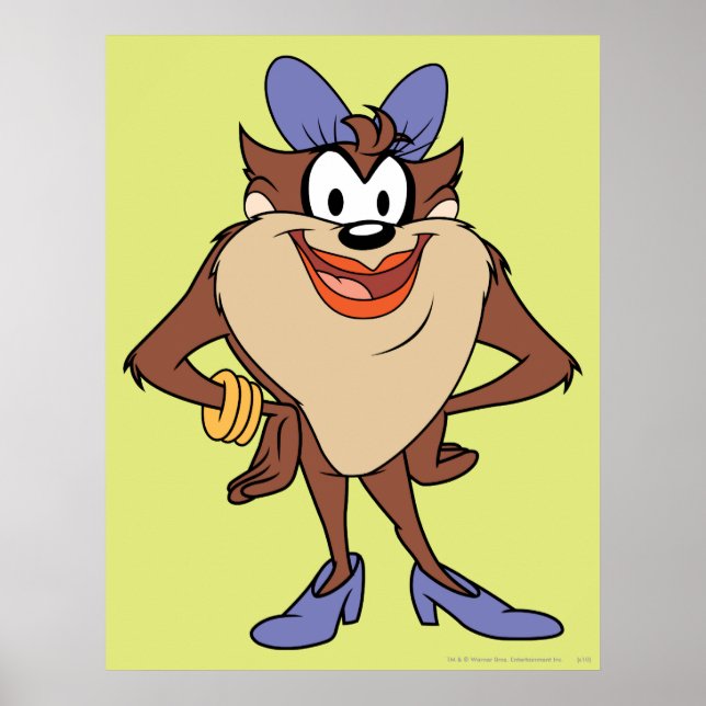 Pôster Ela-Diabo em Cor (Frente)