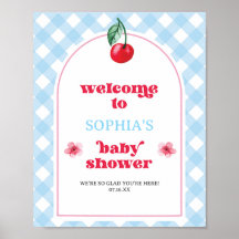 Ela é a Cherry On Top, Chá de fraldas de boas-vind