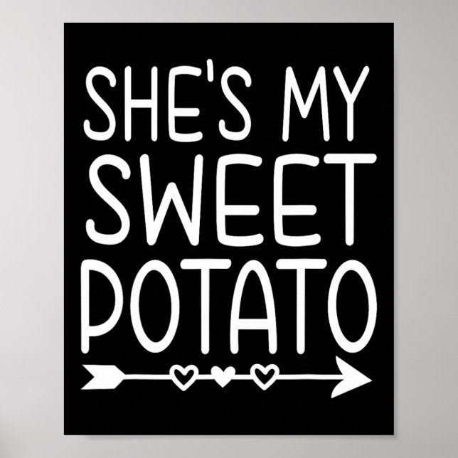 Poster Ela é a minha batata doce que eu sou, o jogo de Aç (Frente)