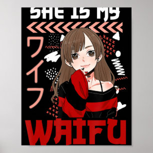 Poster Ela é a minha Waifu. Ele é a minha Casal de Manga