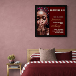 Pôster Ela é Mais Preciosa do que Rubis Cartaz Glossy