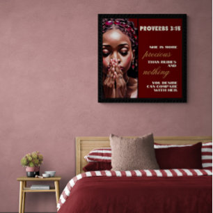 Pôster Ela é Mais Preciosa do que Rubis Cartaz Glossy