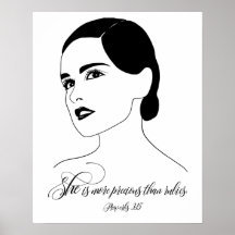 Ela É Mais Precioso, Provérbios 3:15, Citação Bíbl