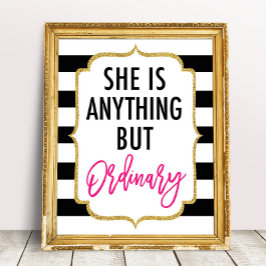 Poster Ela É Qualquer Coisa Exceto O Sinal De Partido Com