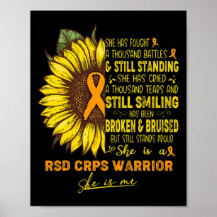 Poster Ela É Uma Guerreira Do Rsd Crps Ela Sou Eu