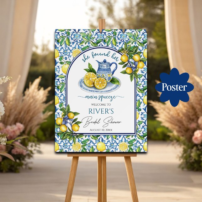 Poster Ela Encontrou Seu Chá de panela De Apertar Princip (Criador carregado)