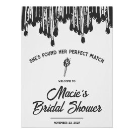 Pôster Ela encontrou seu Chá de panela de Correspondência