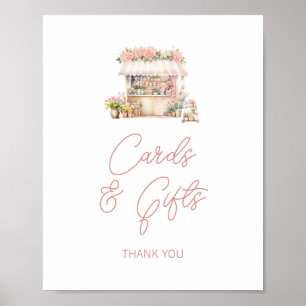 Poster Ela está fora do mercado Cartões e presentes