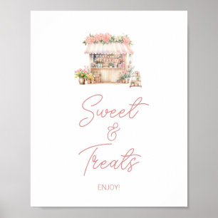 Poster Ela está fora do mercado, Chás de panela doces