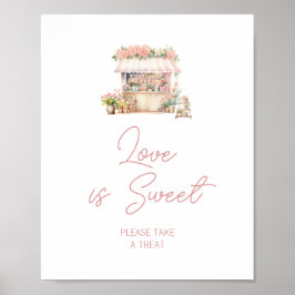 Poster Ela está fora do mercado O amor é doce