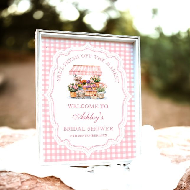 Poster Ela está nova no mercado, Chá de panela bem-vindo (Criador carregado)