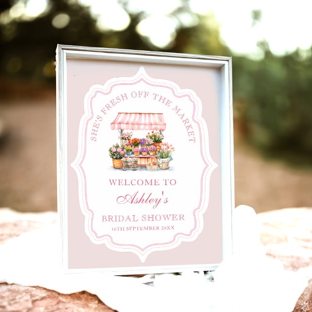 Poster Ela está nova no mercado, Chá de panela bem-vindo (Criador carregado)