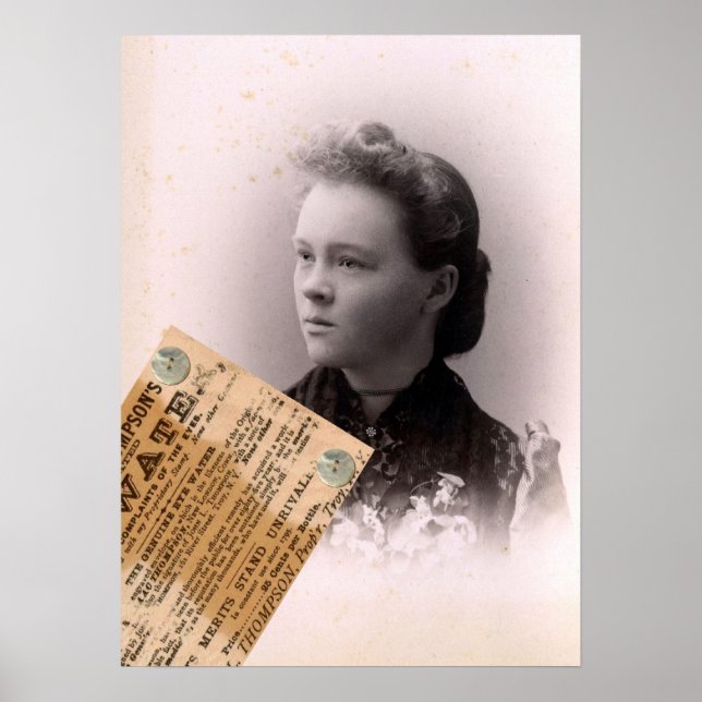 Pôster Ela Sonha com Outro Tempo (Frente)