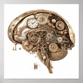 Poster Elaborate Victorian Style: Steampunk Clockwork