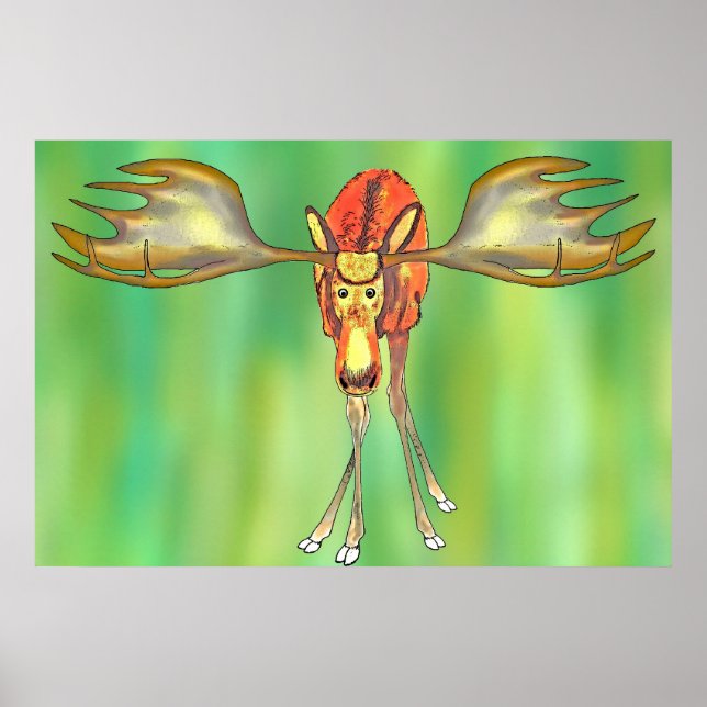 Poster Elch (Frente)