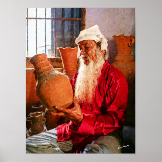 Poster Elderly Potter