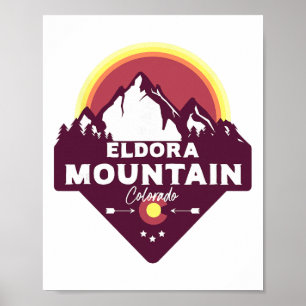 Poster Eldora Montanha Colorado Co Montanhas Rochosas Cam