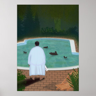 Poster Ele com aqueles patos