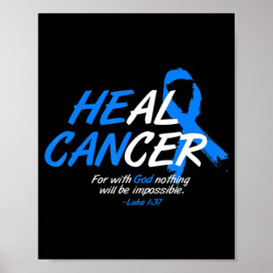 Poster Ele Consegue Curar Cancer Ataxia Awarness Mês Gift