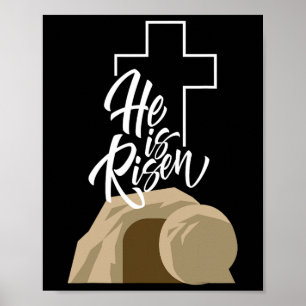 Poster Ele Está Riscado 3 Dias Jesus Felz pascoa Cristo C