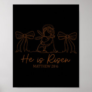 Poster Ele Está Rizzin Jesus Para Crianças Meninas Menino